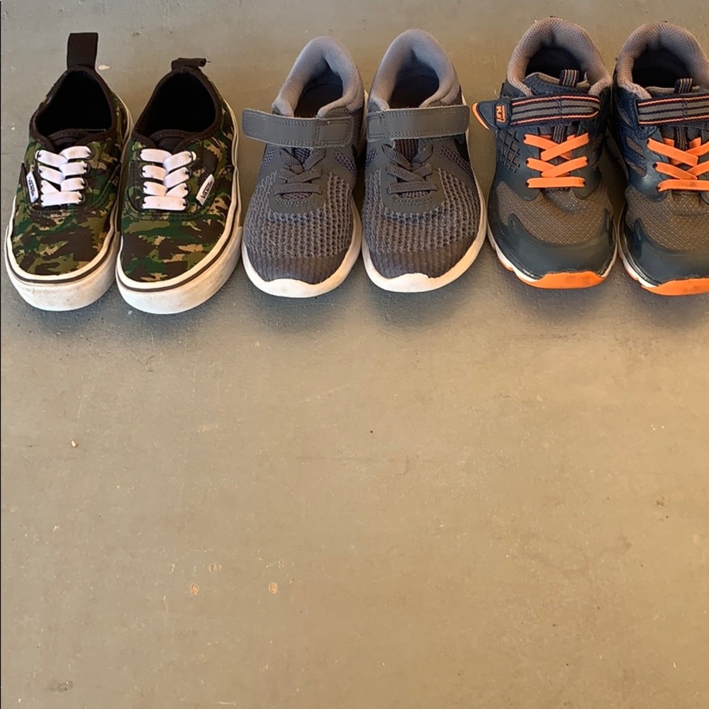 Little Boys/Toddler Shoes! All 3 for 1 price! LOT